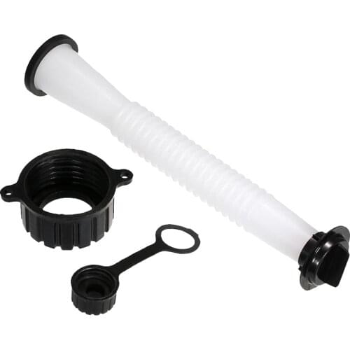 ABS GAS CAN SPOUT & PARTS KIT w/Gasket,Screw Cap,Stopper Cap,Vent Cap to Refuel Your Lawn Mowers,Lawn Edgers