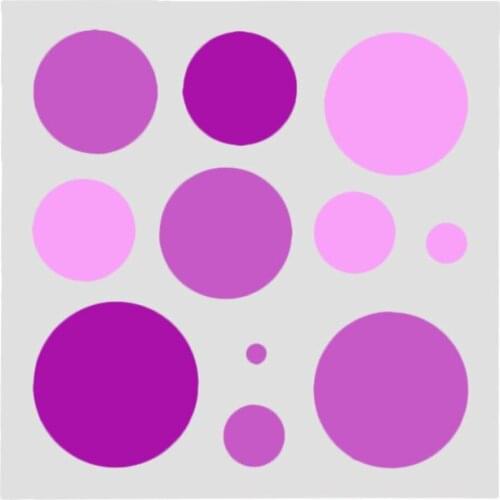 15*15 DIY Craft Layering round circle Stencils For Wall Painting Scrapbooking Album Decorative Paper Cards spray painting tools