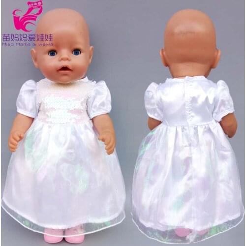 Doll dress fit for 43cm born baby doll clothes 18inch american doll jacket