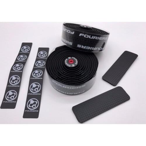 Fouriers Bicycle Drop Handlebar Tape Wraps PU Fixed Gear Road Bike Handle bar Tapes Belt With Holes multi color