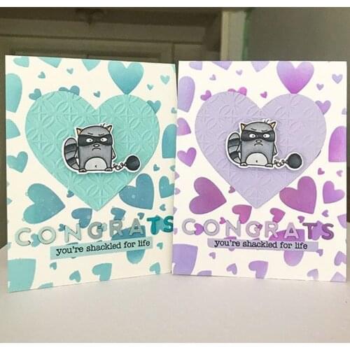 Mr Always Wrong and Mrs.Right Metal Cutting Dies & Coordinating Stamp For Scrapbooking Craft Embossing Stencil Die Cut Card Make