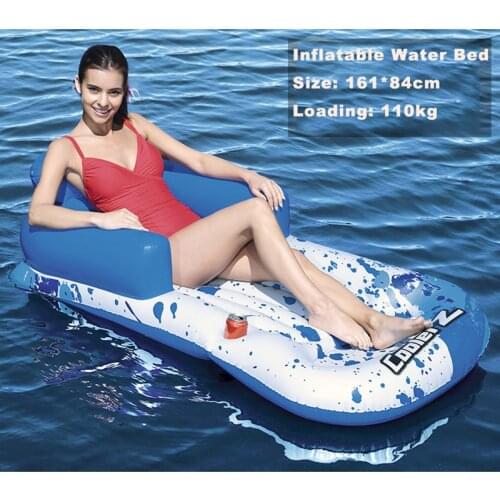 Inflatable Pool Float Adult Children Swim Ring Chair Hammock Water Floating Water Bed Inflatable Pool Toys Chair Boia De Piscina