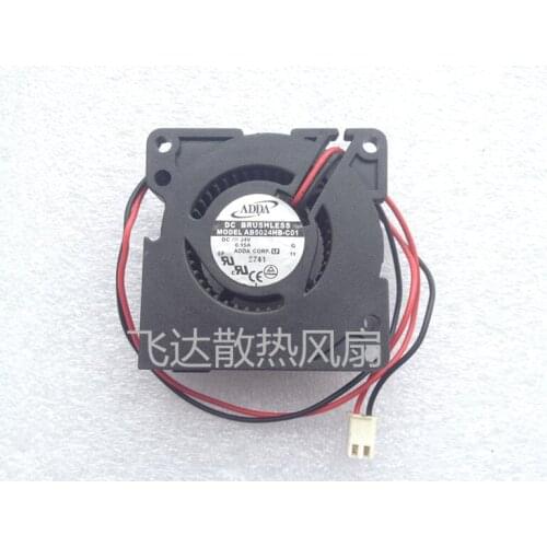 ADDA AB5024HB-C01 Server Cooling Fan DC24V0.15A 50x50x20mm 2-wire