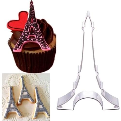 Stainless Steel Cookie Cutter Is Suitable for Fruit and Vegetable Mold Tower Biscuit Cake Mold DIY Baking Decoration Cookie Tool