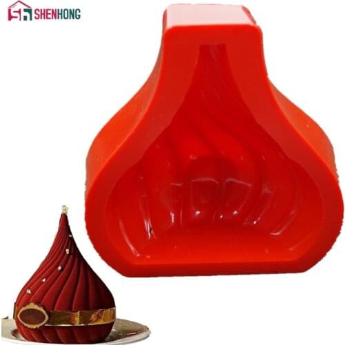 Russian House Dome Shape Cake Silicone Mold DIY Chocolate Non-Stick Oven Home Baking Tools for Kitchen Baking Bread Decoration