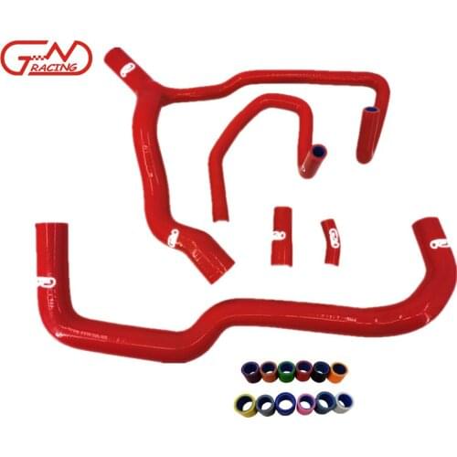 Silicone Coolant Radiator Hose Kit Fit PEUGEOT 306/406 2.0L 16V EW10 1995-2004