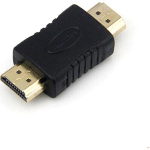 Factory Price Gold-plated HDMI to HDMI male to Male Coupler Connectors EXtender Adapter Converter For HDTV Laptop Projector