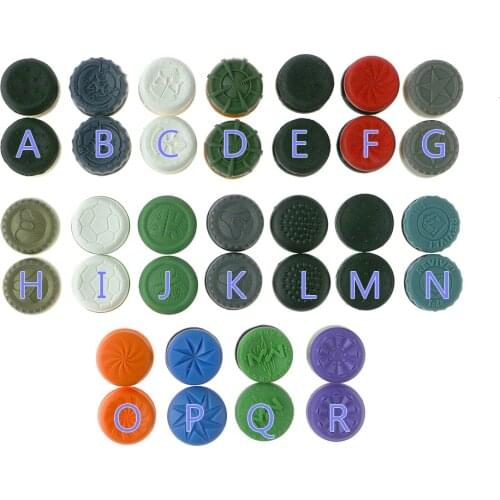 80pcs/lot=40sets For PS4 CQC + FPS controller for PS4 gamepad analog button extenders rubber joystick cap some colors choose