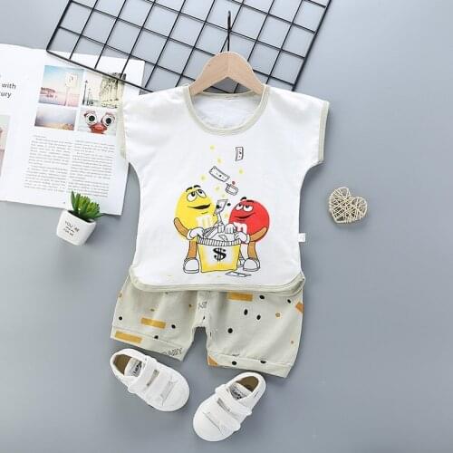 Children Clothes 9m-5y Baby Short Sleeve+shorts Set Girls Summer Outfits Pure Cotton Suit Kids Clothing 2021 New Set