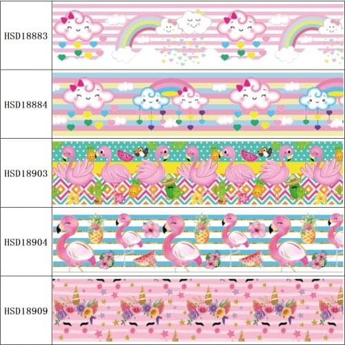 HSDRibbon free shipping 3" 75mm heat transfer printed hsd-design series Grosgrain Ribbon 50Yards/Roll