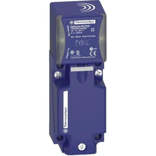 XS8C4A1DPG13 Inductive sensor XS8 40x40x117 - PBT - Sn20 mm - 12..48VDC - terminals