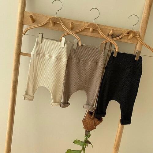 Newborn Baby Legging Pants Cotton Baby Pants High Waist Infant Boy Trousers Outerwear Autumn Toddler Girl Leggings Pants Elastic