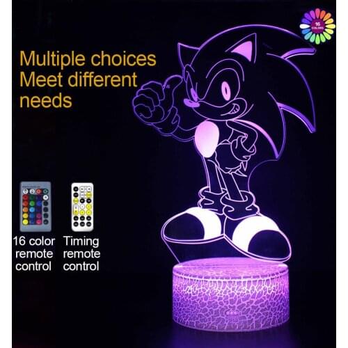 Boxing Fox Anime Figure Bedroom Night Lamp Childrens Night Light Child Stuffed With Light to Sleep Indoor Lighting USB Bedside