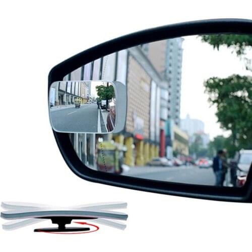New 1 Pcs Universal Auto Car 360 Degree Wide Angle Convex Rear Side View Blind Spot Mirror