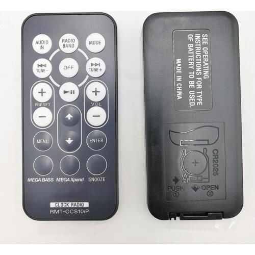 New Original remote control RMT-CCS10IP for Sony ICF-CS10IP ICF-CS10IPB personal audio docking system