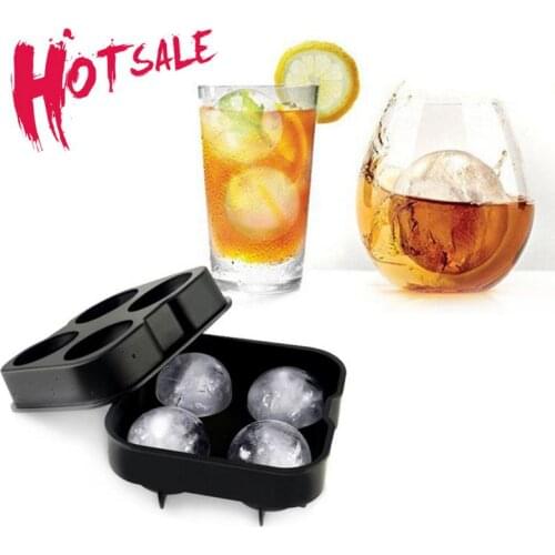 Silicone Mold Whiskey Ice Block Maker Chocolate Mould Tray Ice Cream DIY Tool Whiskey Wine Cocktail Ice Block Ball Mold