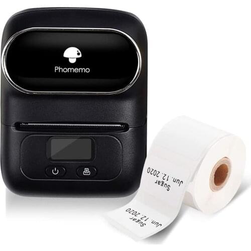 Phomemo M110 Label Maker Price Stickers Printing Bluetooth Mini Thermal Label Printer For Clothing, Jewelry, Retail, Mailing