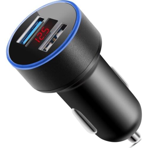 Universal 3.1A Dual USB Car Charger For dacia duster mercedes w203 volvo xc60 Vesta renault megane peugeot 508