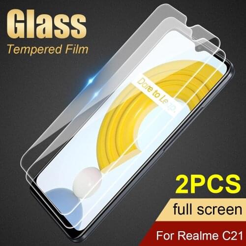 Full Tempered Glass For Realme 8 Pro 7 5G Q3 6 Pro Screen Protector Glass For Oppo Reame 7i 5 C3 C21 Protective Front Glass Film