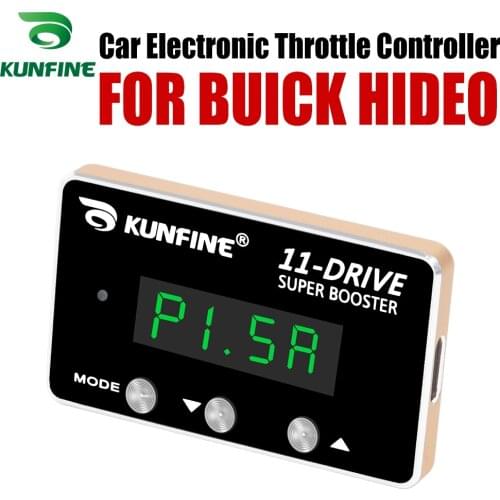 KUNFINE Car Electronic Throttle Controller Racing Accelerator Potent Booster For BUICK HIDEO Tuning Parts Accessory 11 Drive