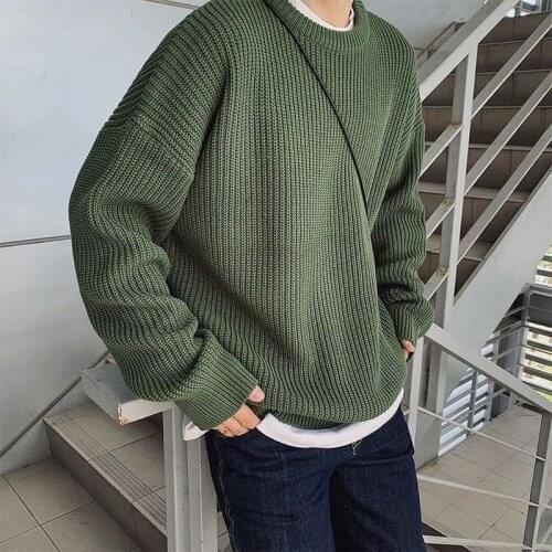 BiggOrange Men's Wool Pullovers
