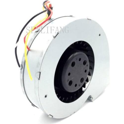 BL4447-04W-B49 11028 DC 12V 2A 11028 11CM 110*110*28MM 19.2W 5500RPM 4 Wires Large Air Volume Metal Grill Turbine Cooling Fan