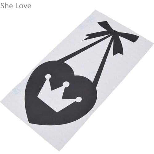 Chzimade Cartoon Heart Pendant Wall Sticker Art Decal Removable DIY Home Kids Bedroom Decor