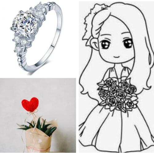 Кольца с бриллиантами Everoyal China At AliExpress