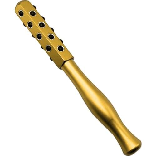 H7JC Germanium Stone Face/Eye/Body Massager Beauty Roller Massage Tool for Tightening