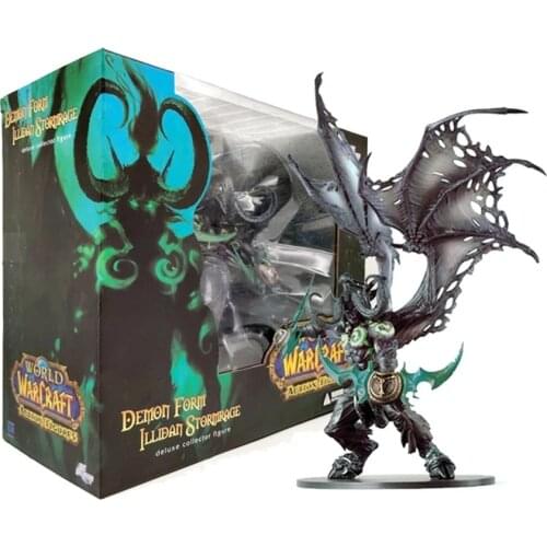 World of Warcraft Heroes of the Storm Demon Hunter Illidan Stormrage 17cm-57cm Model Collection Children Toy Birthday Gift