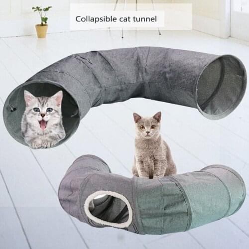 Cat toys, cat tunnels, scratch-resistant foldable cat tunnels, pet toys