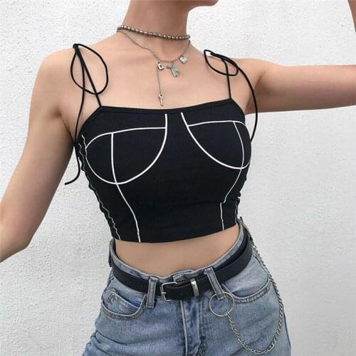 Sexy Women Lace Up Crop Top Summer Basic Casual Sleeveless Backless Vest Tanks Tops Bustier Unpadded Bandeau Bra