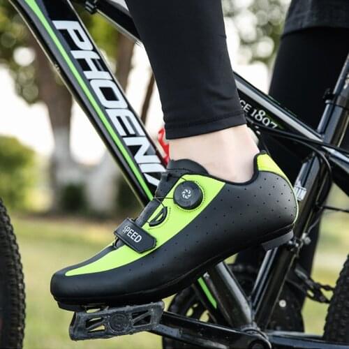 Professional Ultralight Cycling Shoes Men Outdoor Racing MTB Cleat Shoes Breathable Bicycle Sports Sneakers Road Bike SPD Shoes