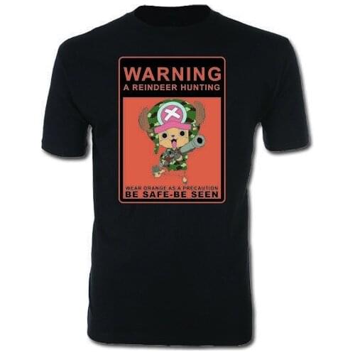 **Legit** One Piece Straw Hat Chopper Reindeer Hunting Authentic T-Shirt #25159