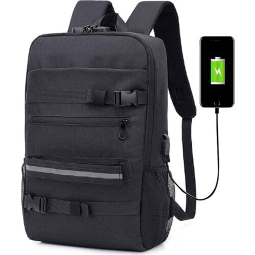 Mens Business Backpacks Multifunction USB Charging 15.6 Inch Anti-theft Laptop Bag Large Capacity Waterproof Travel Mens bag