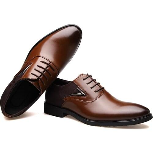 New 2021 Business Mens Basic Flat Super Fiber Leather Gentle Wedding Dress Shoes Brand Formal Wearing British Big Size 47 48