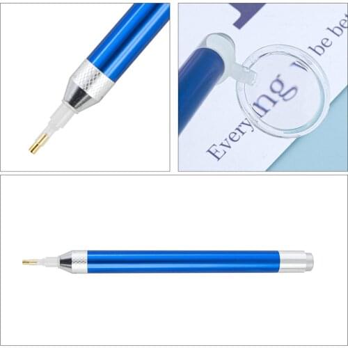 New Diamond Painting Tool Luminous Point Drill Pen Magnifying Glass Luminous Lighting Sticker Drill Tool