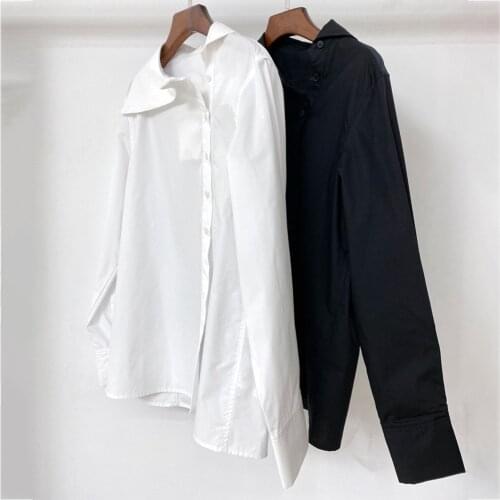 Женские белые рубашки Rowling mirror China At AliExpress