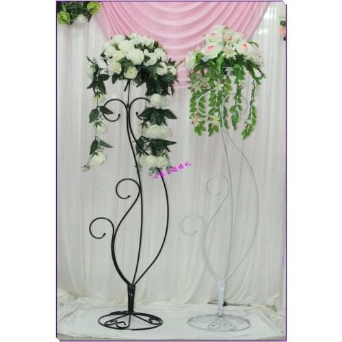 Wedding road lead wedding iron flower stand flower rack for wedding 10pcs/lot