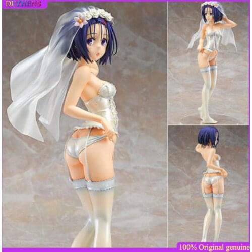 100% Original: To LOVE Haruna Sairenji Wedding dress style 1/6 Action Figure Anime Figure Model Toys Figure Collection Doll Gift