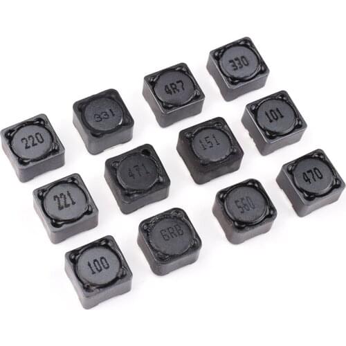 100pcs SMD power inductors CD74R 7*7*4mm 2.2UH 3.3UH 4.7UH 6.8UH 10UH 22UH 33UH 47UH 68UH 100UH 150UH 220UH 470UH
