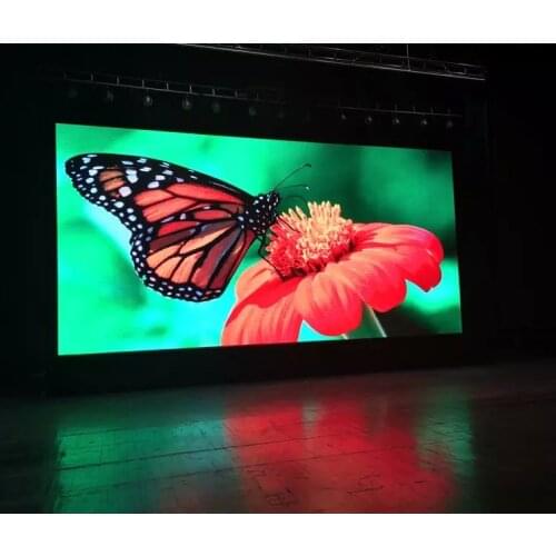 2019 new LED large screen high quality indoor Stage rental LED display p4 512*512*80mm (Including receiving card and cable.)