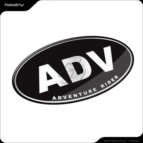 3D Resin Motorcycle Decal Adventure Rider ADV Sticker Case for BMW F800GS F700GS R1200GS R1250GS X-ADV Adventure Stickers
