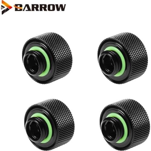 4pcs barrow g1 / 4 od 14mm 16mm acrylic petg fittings 10x14mm, 12x16mm hard tube connector, TFYKN2-T14 / 16