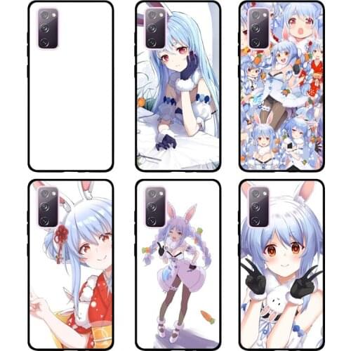 Usada Pekora Hololive Anime For Samsung S20 FE S10e S8 S9 Plus S10 Lite Case For Galaxy Note 20 Ultra Note 10 9 Coque