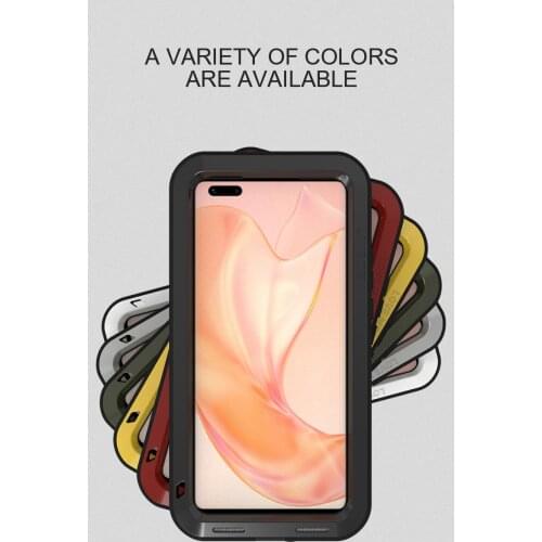 Love Mei Case For Huawei Mate 40 30 Powerful Shock Dirt Proof Water Resistant Metal Armor Cover Coque For Huawei P40 P30 Pro