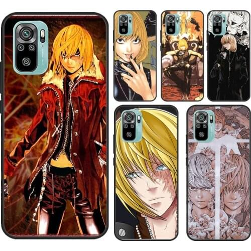 Mello Death Note Anime For Xiaomi Redmi Note 10 Pro 8T 9S Note 8 9 Pro Soft Case For Redmi 9 9C 9A 8A 9T Funda