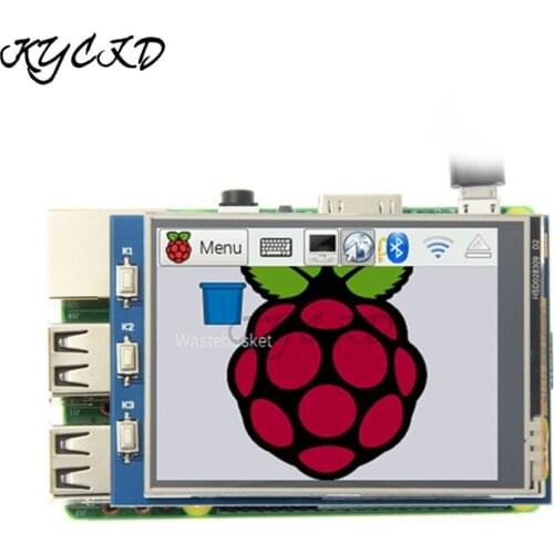 2.4/2.8" Inch RPi Display Touch Screen TFT LCD Module 320*240 SPI Interface ILI9341 Driver Full Color For Raspberry Pi 3B+/4B