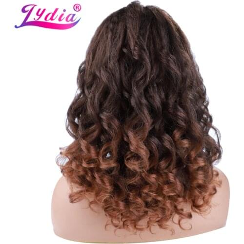 Lydia Synthetic 20" Curly With Two Plastic Combs Ponytail Long Hairpiece Natural Black Drawstring Hair Extensions For Women