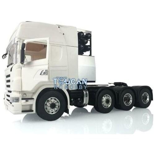 1/14 SCA LESU Metal 8*8 Chassis RC Tractor Truck Model Motor Hercul Cabin THZH0612-SMT4